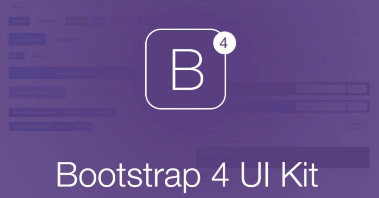 8/31 DAY14 Bootstrap 4 UI Kit①｜benzie64