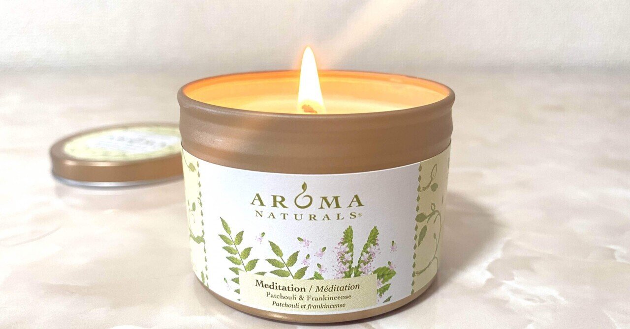 🌱iHerb】おすすめのソイキャンドル、AROMA NATURALSのMeditation