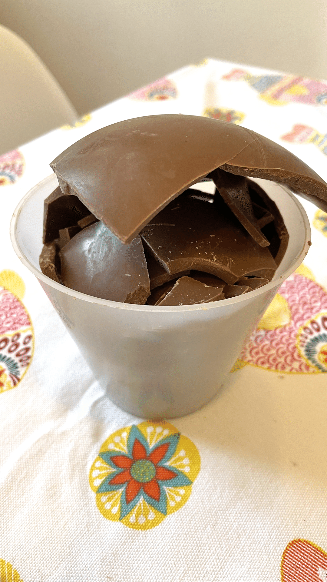 イースターラビット・エッグ・ケーキ6点セット セメントオブジェ