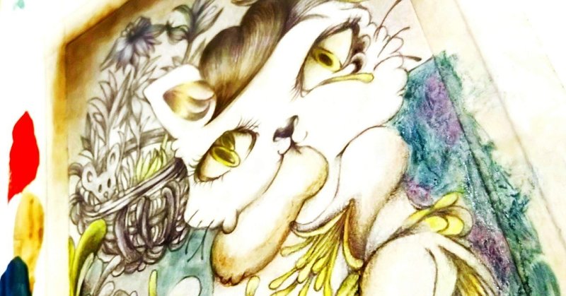 私が描いているキャラクター的絵画なるもの 理々井華鈴 Note