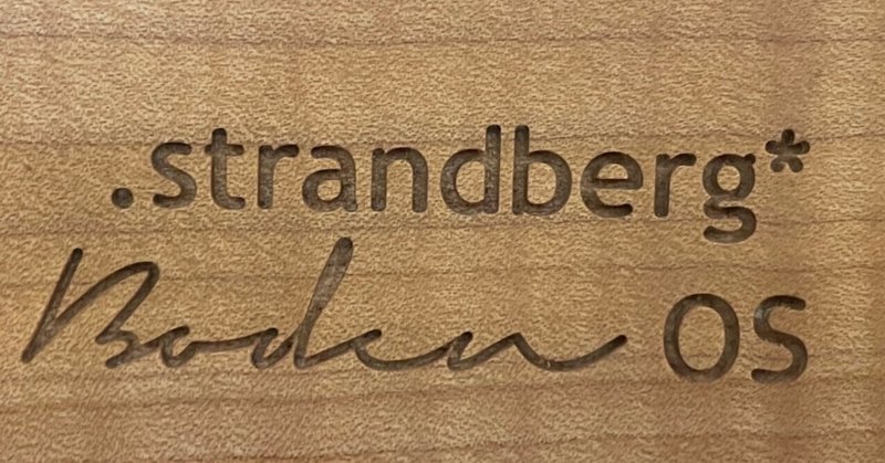 ギターオタクのコレクションアーカイブ　～　Strandberg Boden OS 8