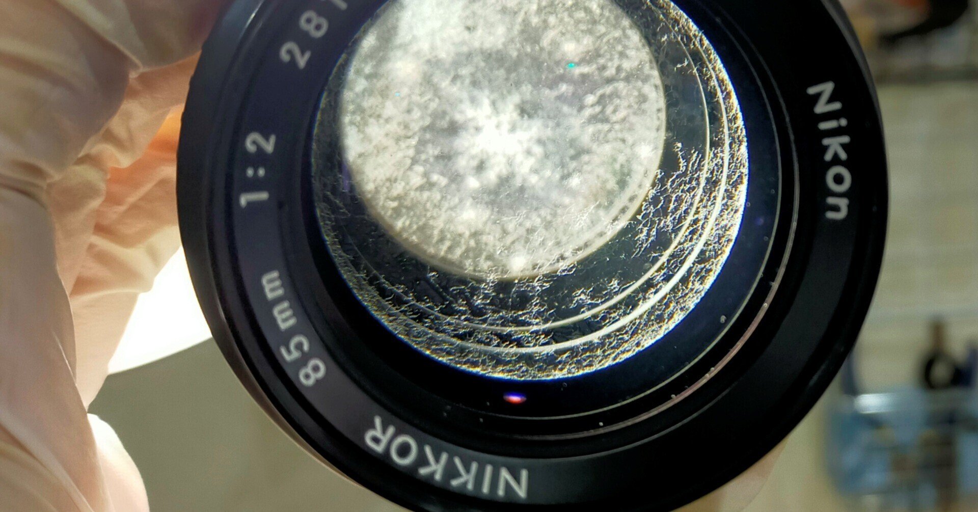 Nikon Ai-s 85mm f1.4 カビあり - レンズ(単焦点)