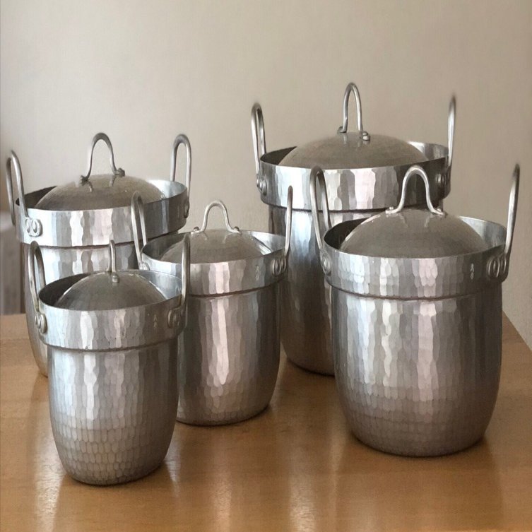 アルミ段付き鍋｜たくまたまえ