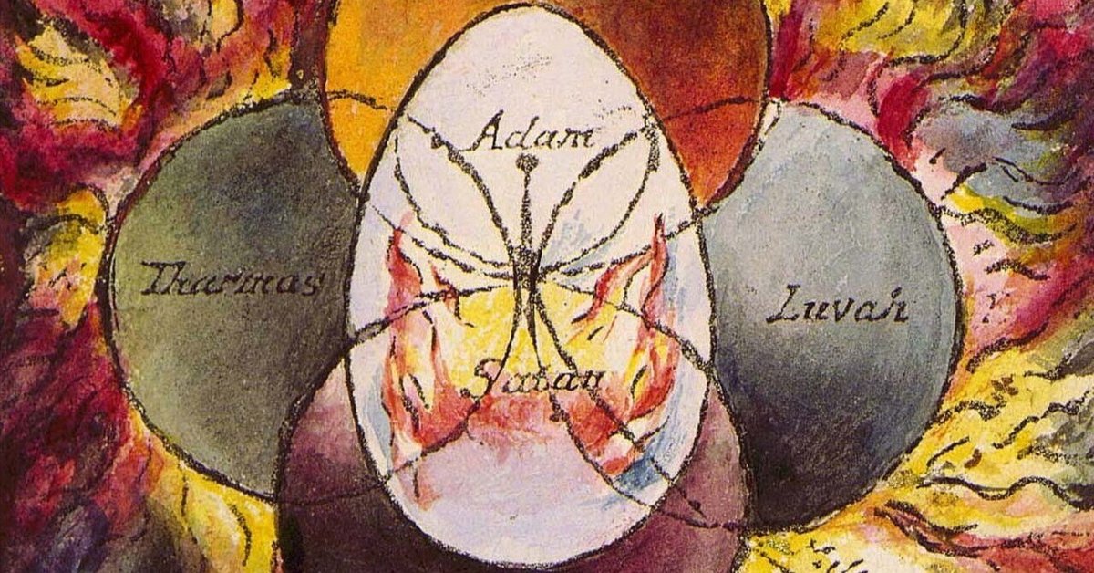 ウィリアム・ブレイク、神の玉座の前で冠を脱ぐ24人の長老たち、希少な画集より ウィリアム・ブレイク、神の玉座の前で冠を脱ぐ24人の長老たち、