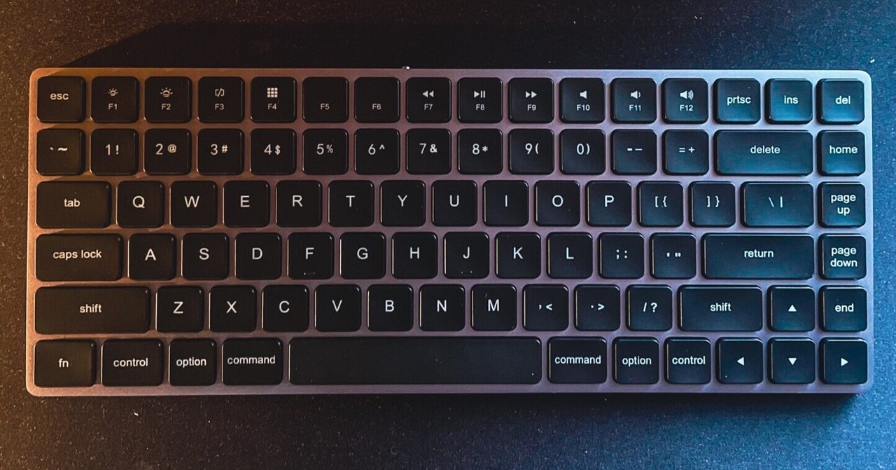 VISSLES LP85 keyboard】”極薄メカニカル式キーボード“レビュー｜書店