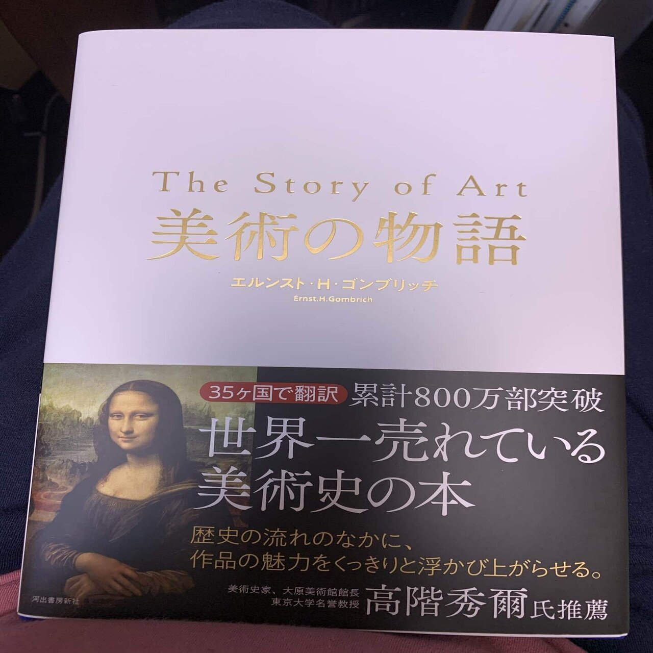 原田マハさんイチ押しの専門書 美術の物語 が めちゃくちゃ面白くてビックリした件 塩辛いか乃 当たり前を疑うアラフィフ主婦ライター Note
