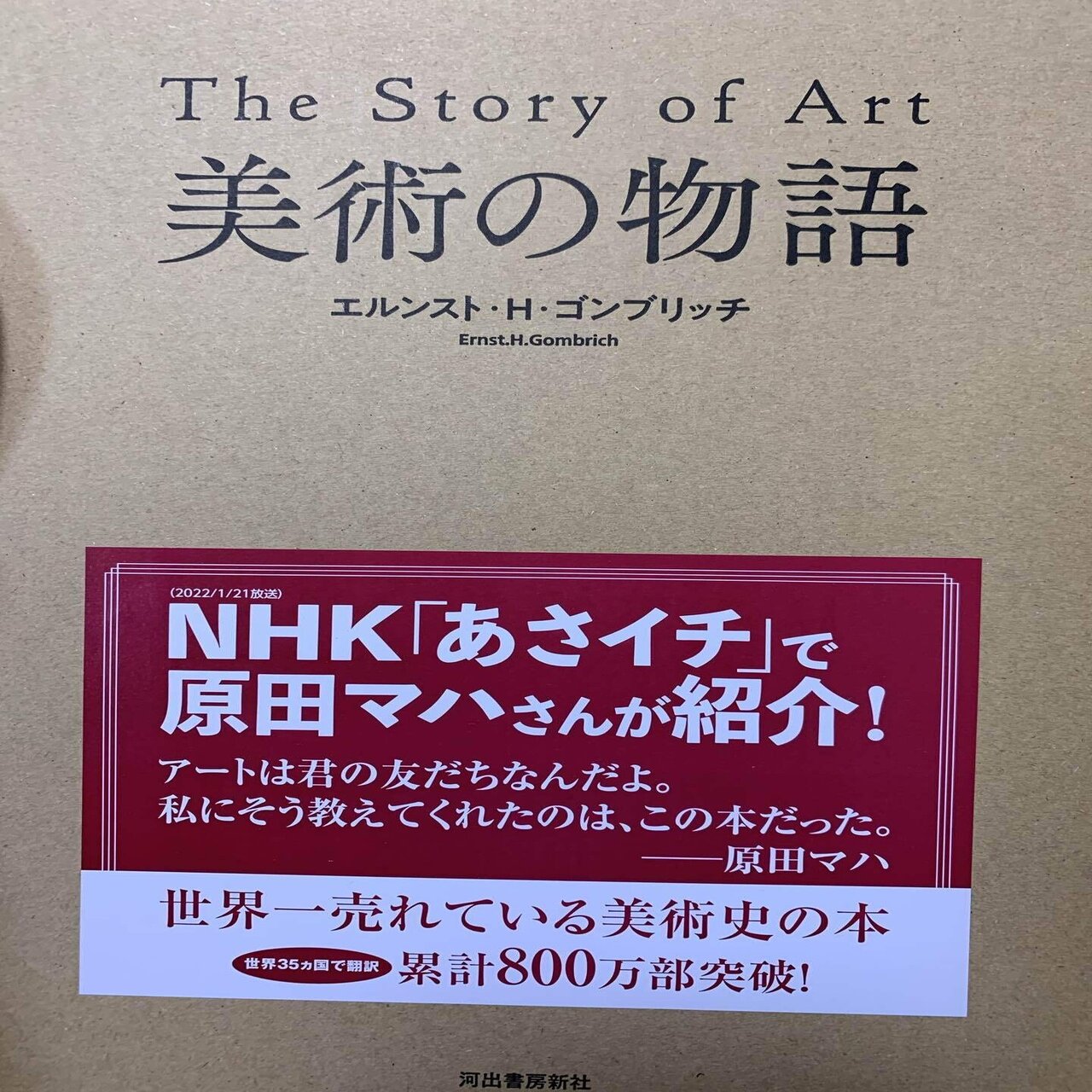 原田マハさんイチ押しの専門書 美術の物語 が めちゃくちゃ面白くてビックリした件 塩辛いか乃 当たり前を疑うアラフィフ主婦ライター Note