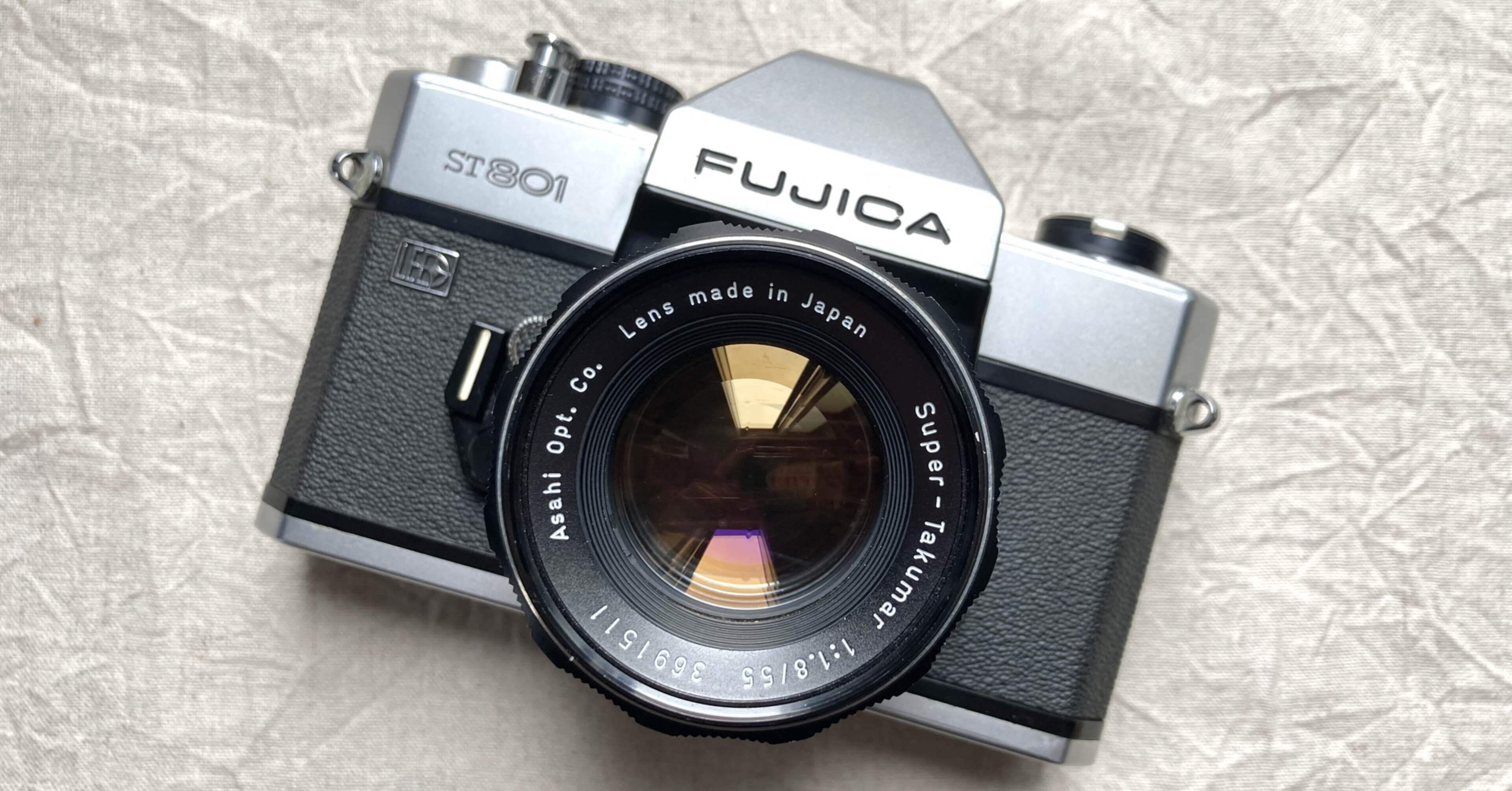 ジャンク FUJICA ST801 レンズ ストロボ カラーフィルター フジカ ...