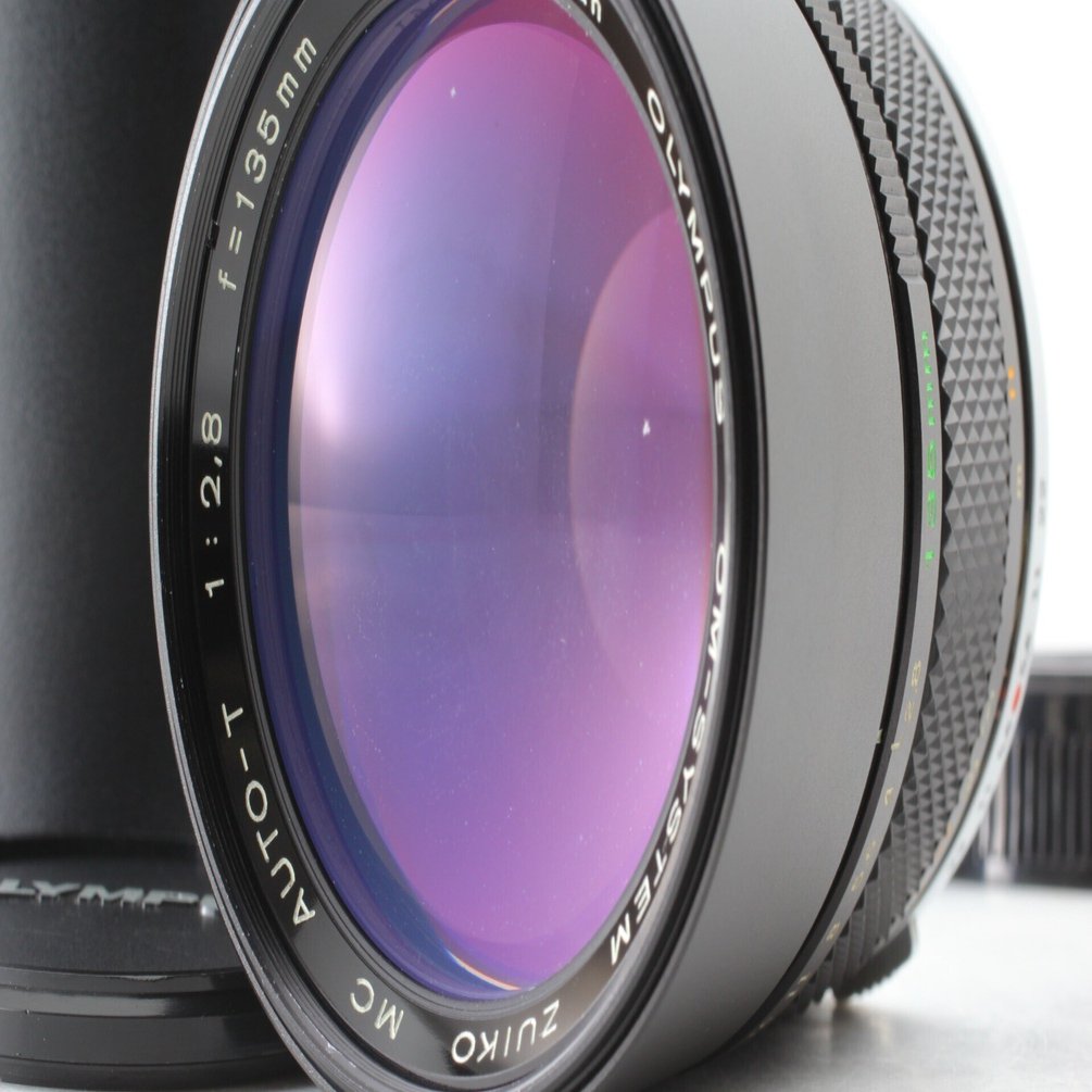 オリンパス OM-SYSTEM 135mm F/2.8の分解｜フィルムカメラ修理のアクア 