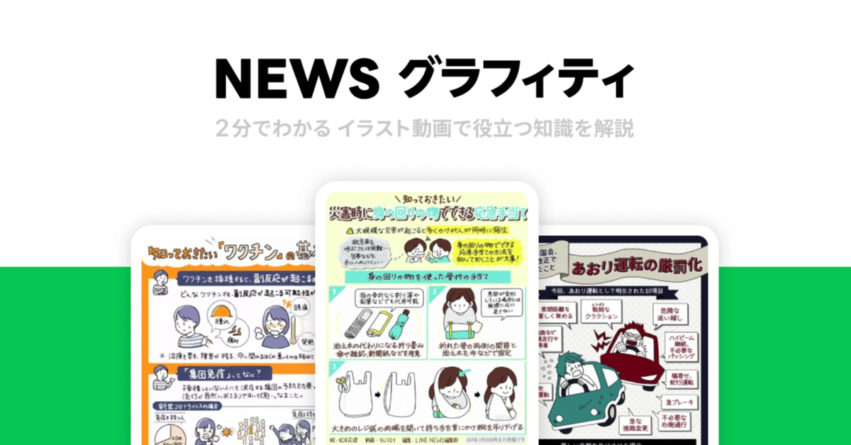 わかりにくいけど 知っておくべきこと を手書きイラスト動画で解説 News グラフィティ をオープンプラットフォーム化 機関や団体 企業とのコラボも コメントあり Line News Note