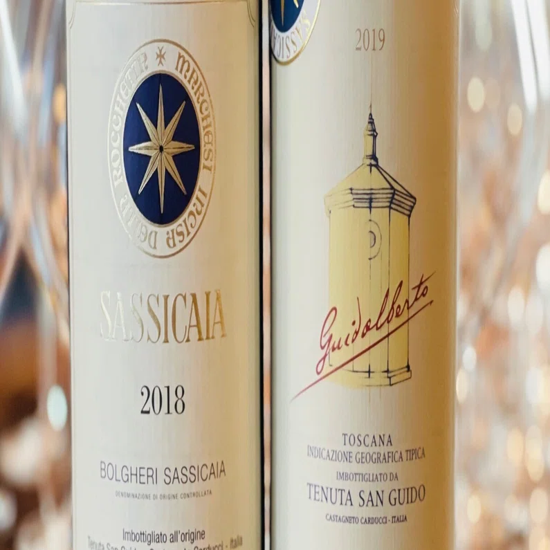 スーパートスカーナ「サッシカイア」とそのセカンドの比較