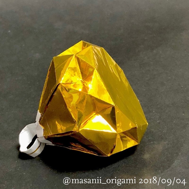 結婚記念日に折り紙のダイヤを作って投稿したら 考案者本人からリプライが まさにぃ Note 結婚記念日に折り紙のダイヤを作って投稿したら 考案者本人からリプライが まさにぃ Note