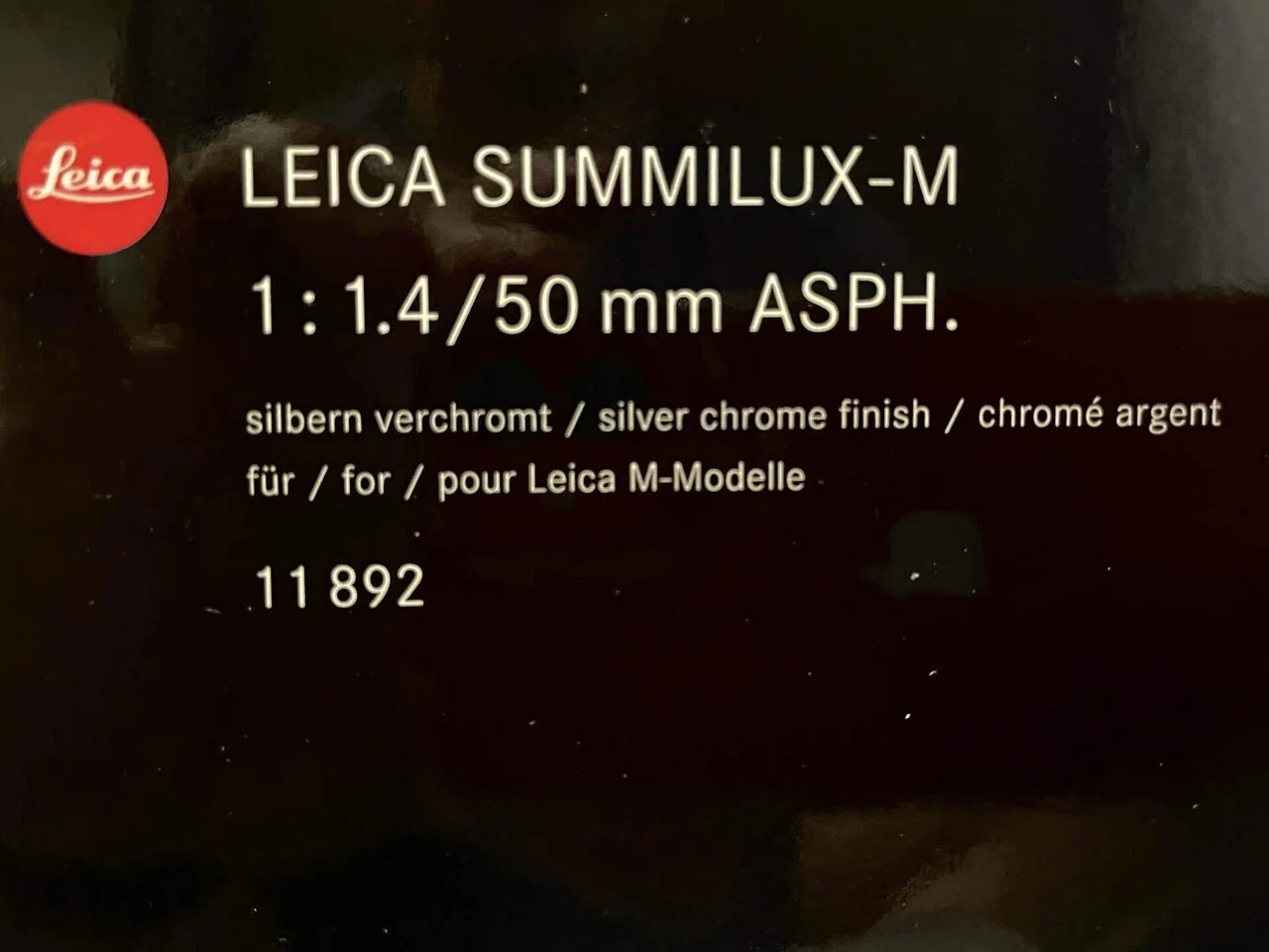 Leicaへの旅】ボディは後回し。先にSummilux-M 50mm f1.4 asphを買う 