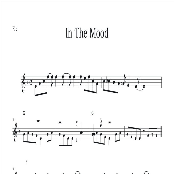 アルトサックス「In The Mood」でのソロ例｜加度 克紘