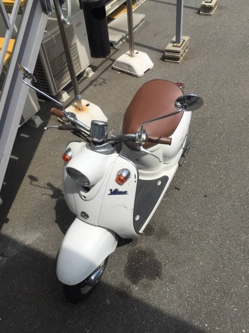 原付 ヤマハ ビーノ 50cc 自家塗装