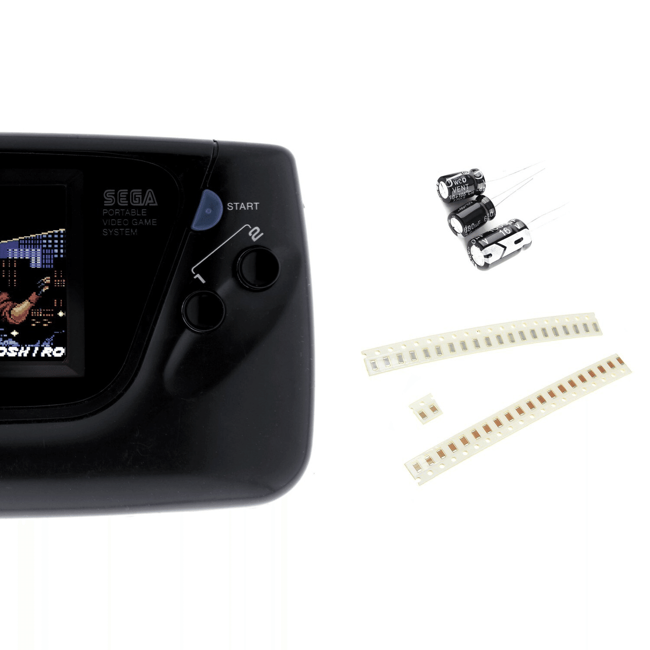 ゲームギアをリキャップ・TFT液晶化してみた｜ポート0おじさんの