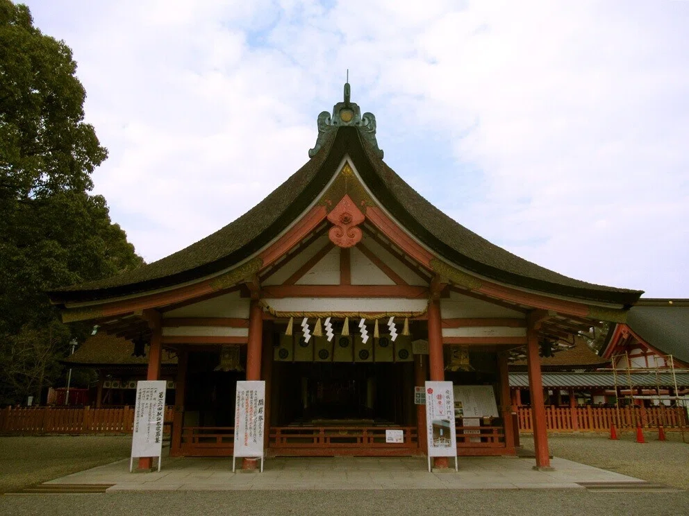 6津島神社拝殿