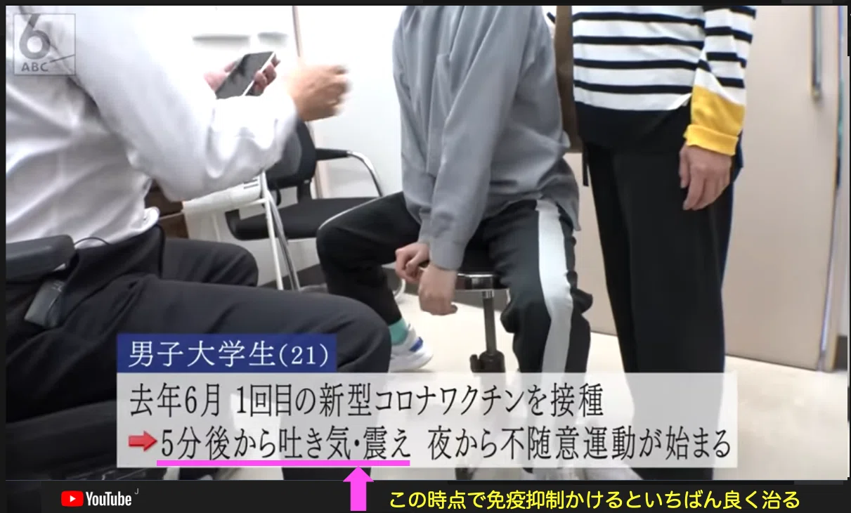 長尾先生　不随意運動