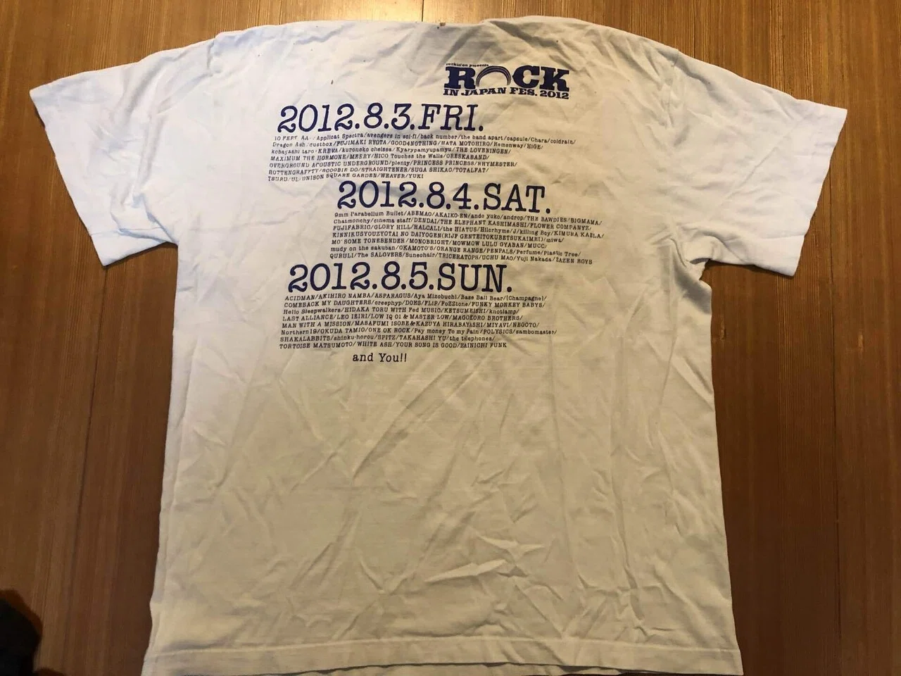 夏フェスの思い出をTシャツとともに振り返る｜noruniru