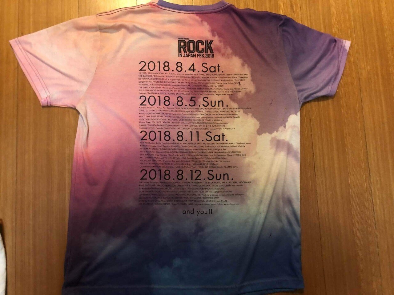 夏フェスの思い出をTシャツとともに振り返る｜noruniru