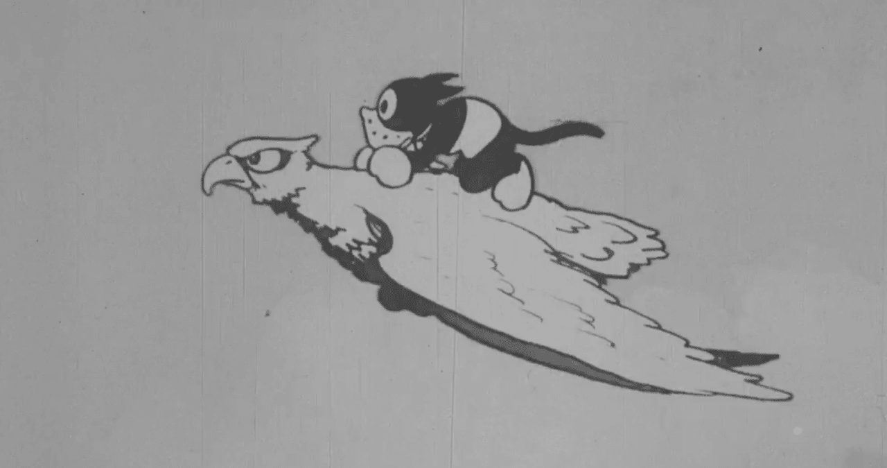 おしゃれで面白い 映画『のらくろ二等兵 教練の巻（1933