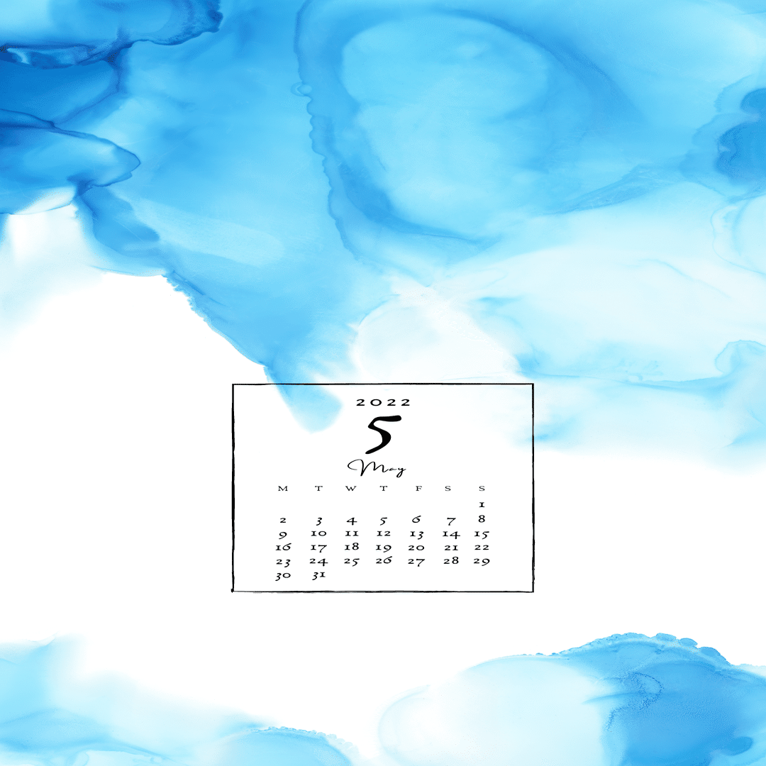 22年5月のカレンダー Pandalabo 日付シート配信時々ねこ Note