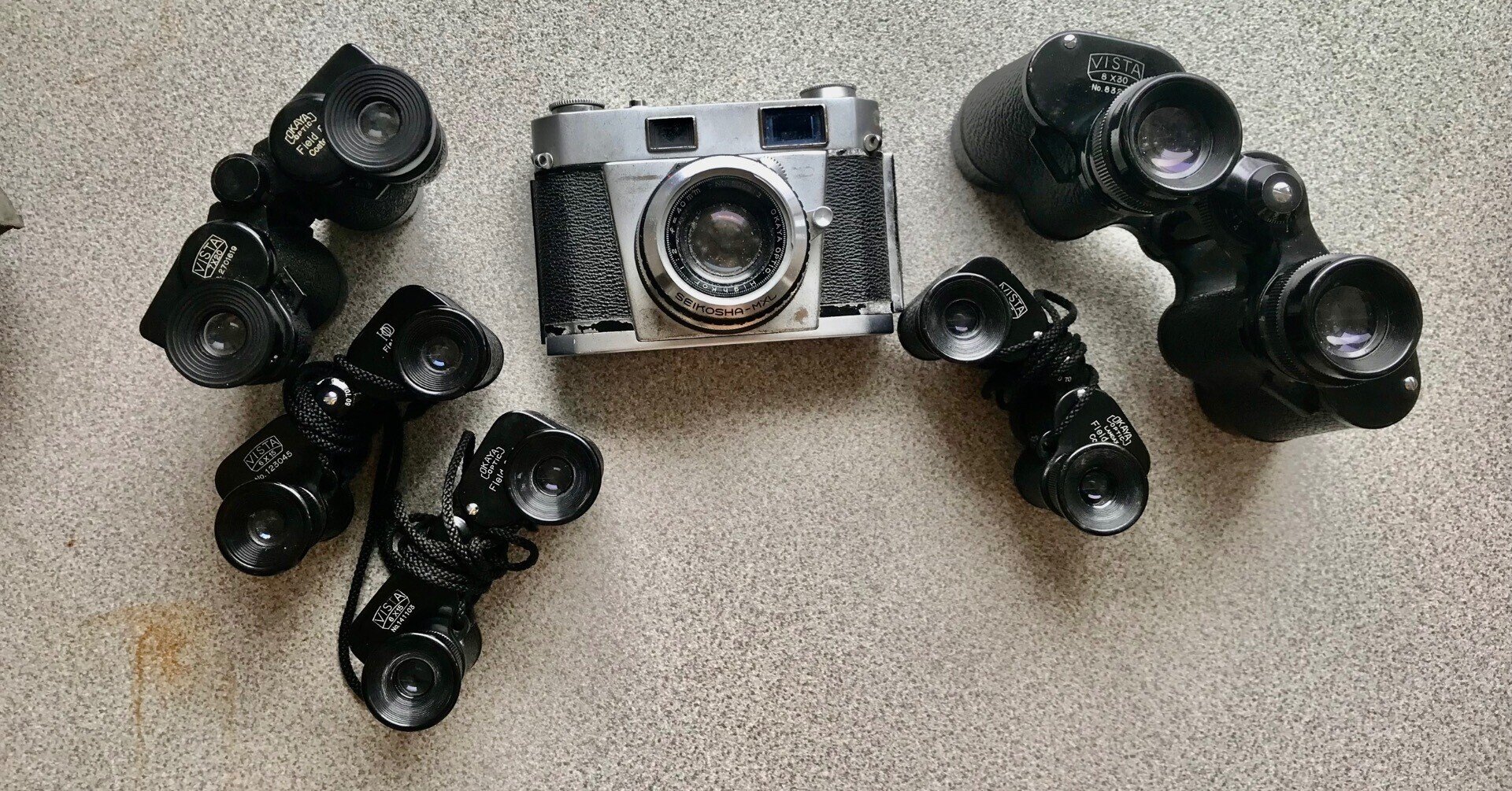 ①◆OKAYA OPTIC 岡谷光学◆小型双眼鏡 VISTA 6×15 Field 8.5 レトロ アンティーク ビンテージ 岡谷光学 双眼鏡 OKAYA OPTIC VISTA 3×30-10° 箱付き Yahoo