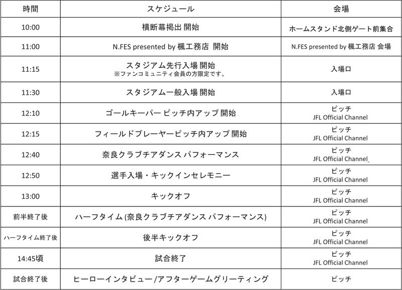 0501スケジュール