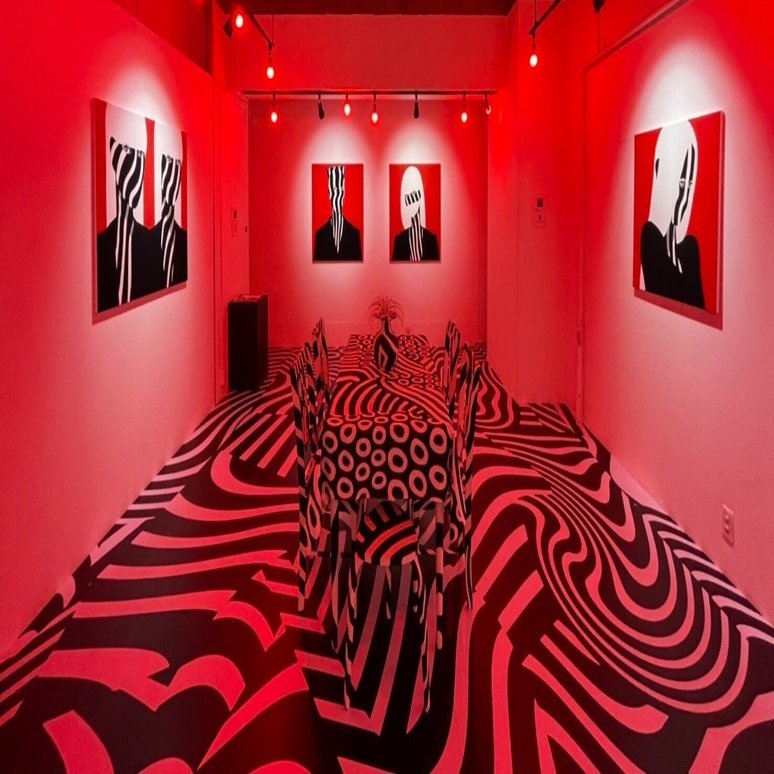 松山しげき個展 “Portraits III Red room” 今週末まで｜井浦歳和