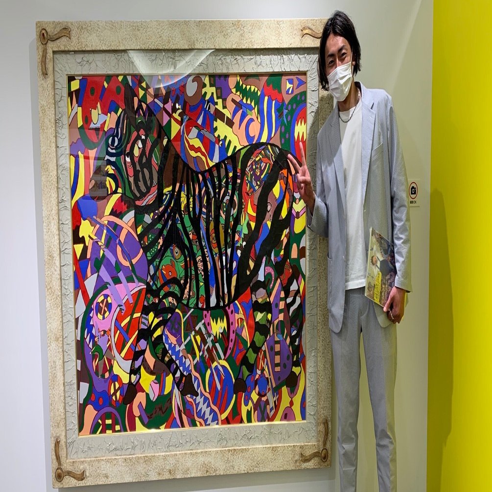 ジミー大西さんの作品展に行って来ました！ 20220430｜お笑い