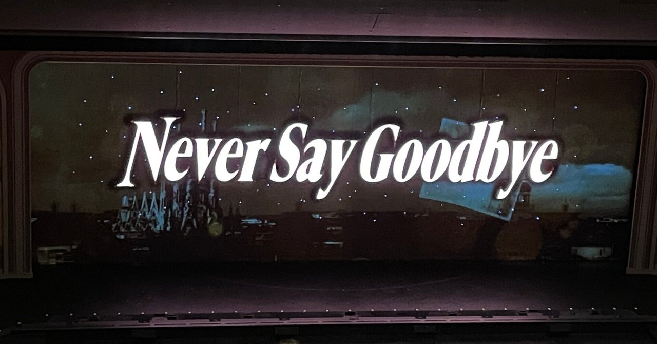 僕らの力で闇を晴らそう 宝塚宙組公演 『NEVER SAY GOODBYE