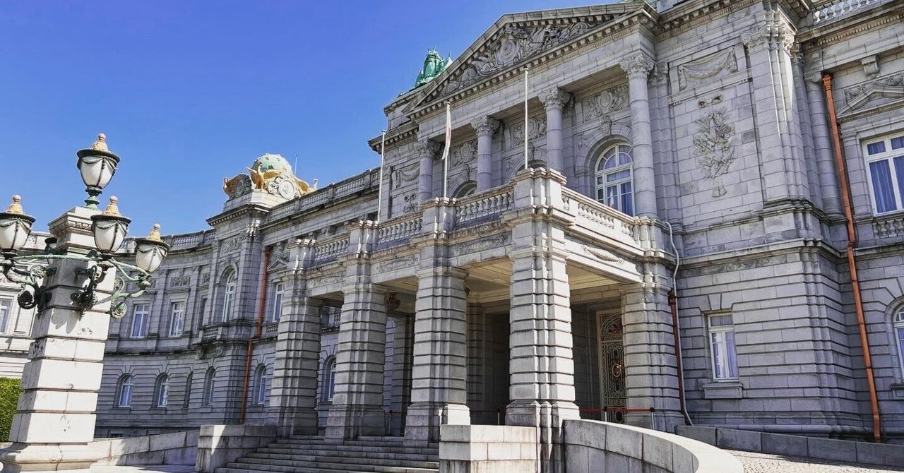 未使用・迎賓館赤坂離宮落成記念グラス2客揃 国宝 迎賓館赤坂離宮】迎賓館の一般公開、夜間のライトアップも