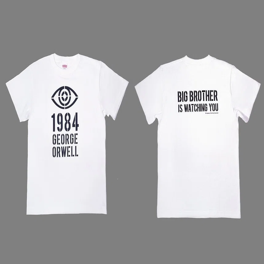 商品01 ジョージ・オーウェル『一九八四年』Tシャツ｜Hayakawa Books 