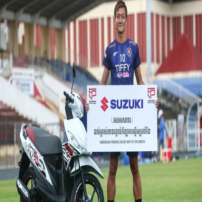 カンボジアリーグ月間mvp受賞しました 6 西原 拓夢 サッカー選手 Note