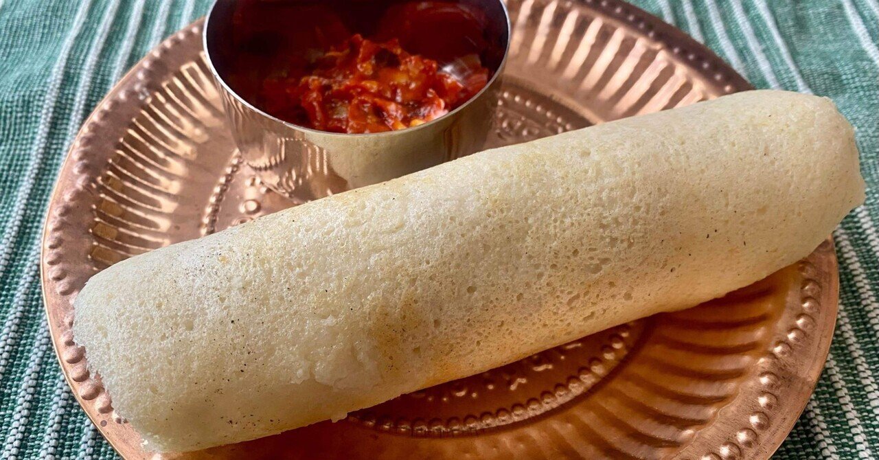 初めてにしてはよくできた「マサラドーサ」｜nagi