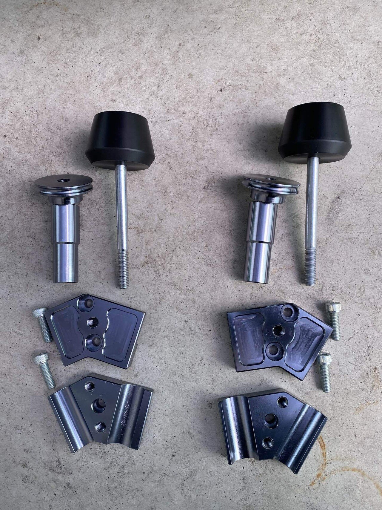 NINJA250SL エンジンスライダーの取り付け ARASHI アラシ Slider