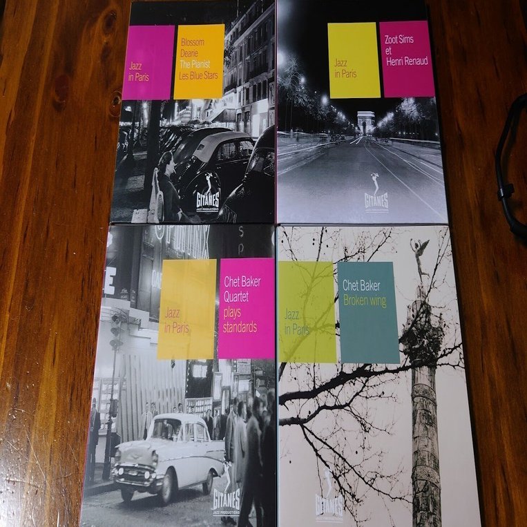 さらまわしネタ帳083 - Jazz in Paris｜G2タカヤマ a.k.a. ginger