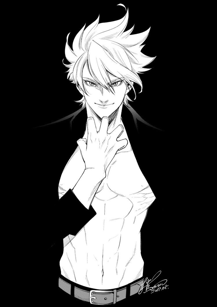 イラスト ペン画 大嶌カヲル Note