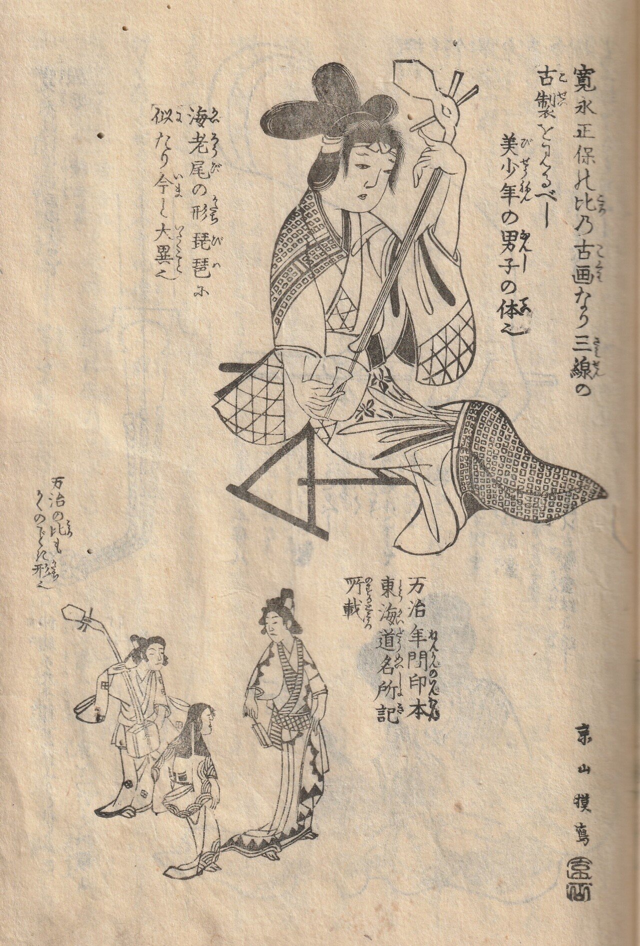 二束三文という言葉の由来は？江戸後期の古文書、山東京伝の『骨董集