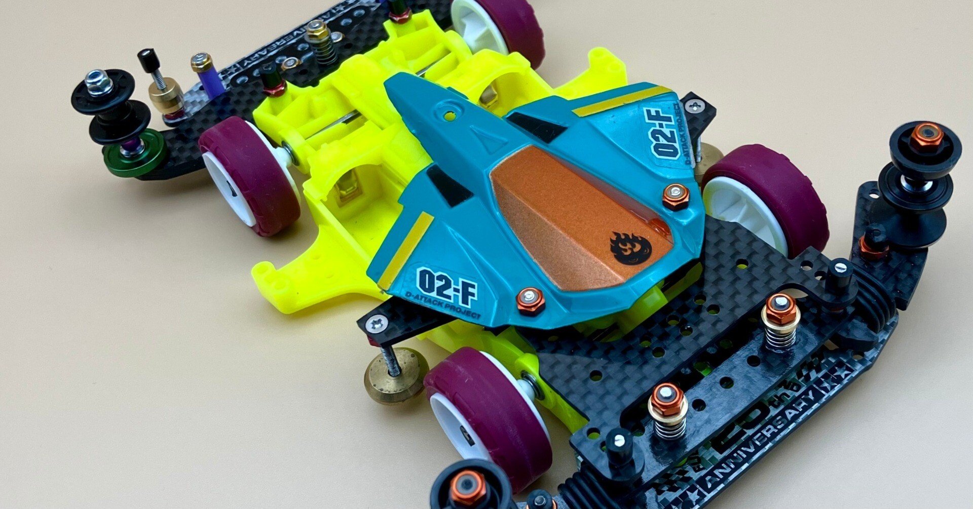 マシンは脳筋にするのが一番【ミニ四駆】｜西山暁之亮