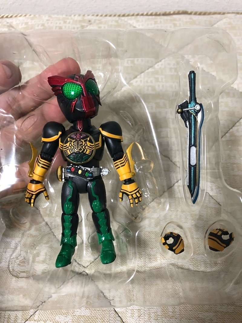 超絶塗装 R D 仮面ライダーオーズ タトバコンボ ライス定食 Note