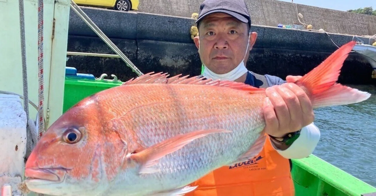 真鯛最大4 5kg トップ6枚 あまさけや丸 Note
