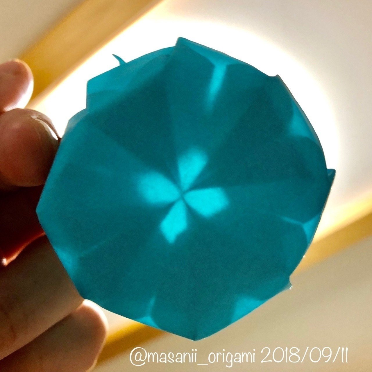 折り紙のクラゲと、生物部の思い出。｜まさにぃ