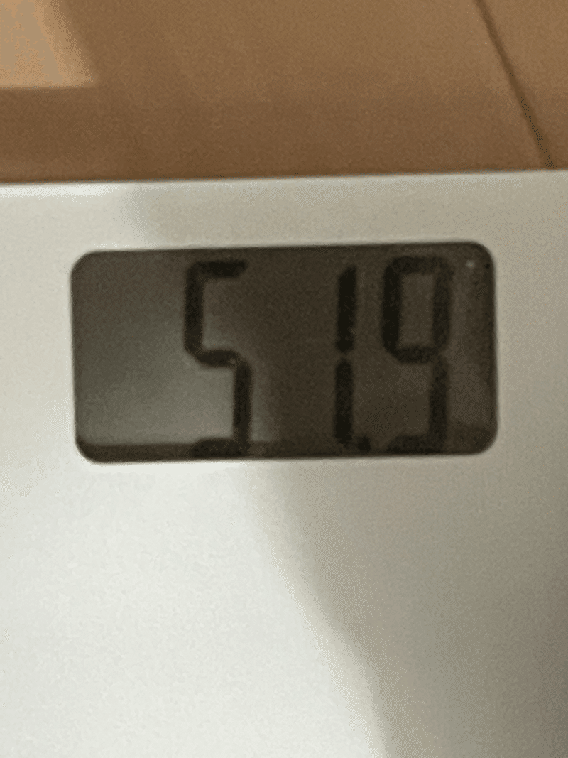 体重計（51.9）