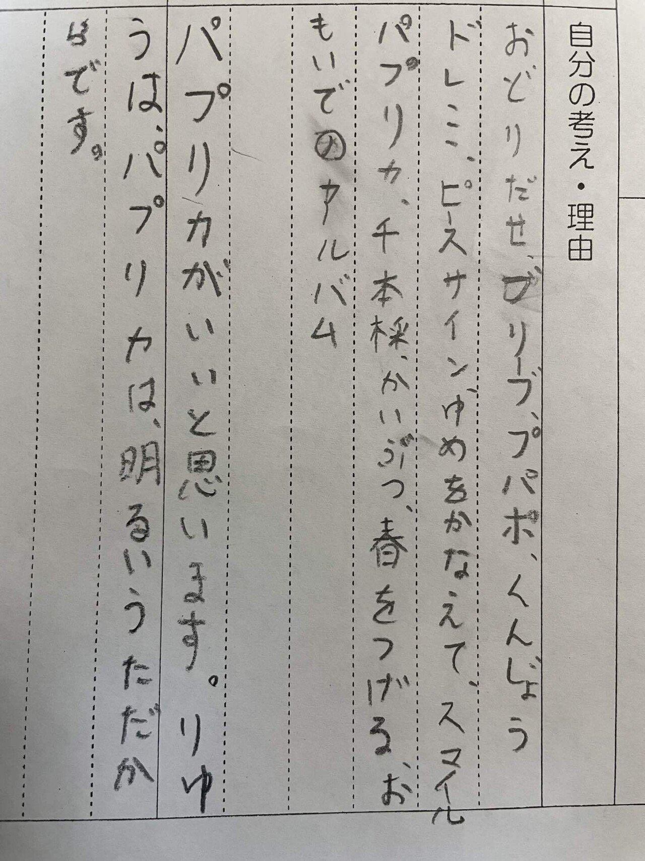 第二回 学級会 途中記録 杉田聖輝 Note 第二回 学級会 途中記録 杉田聖輝 Note