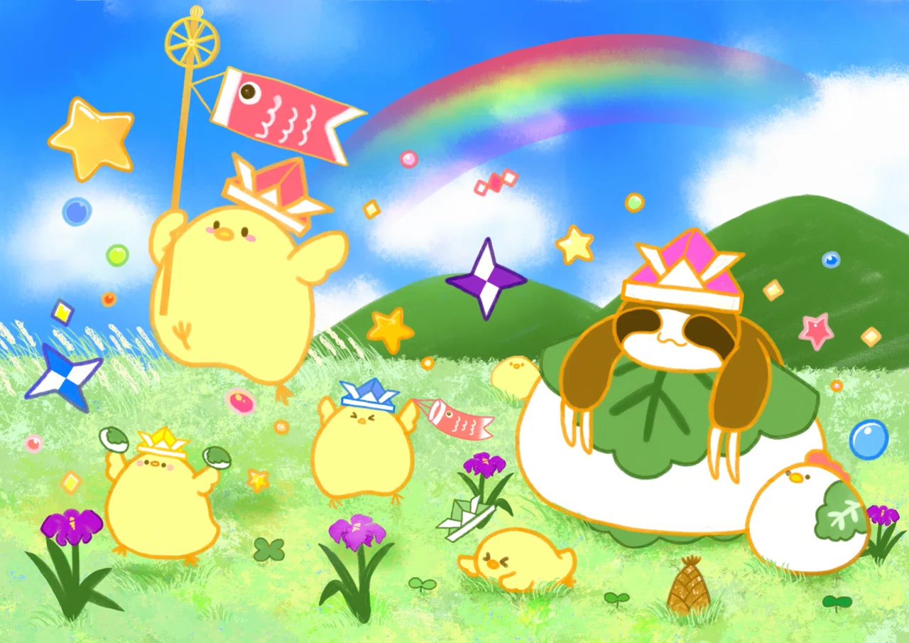 こどもの日イラスト W イラストメイキング配信中ー Youtu Be Zsv Qe2hqky うさ イラストレーター Note