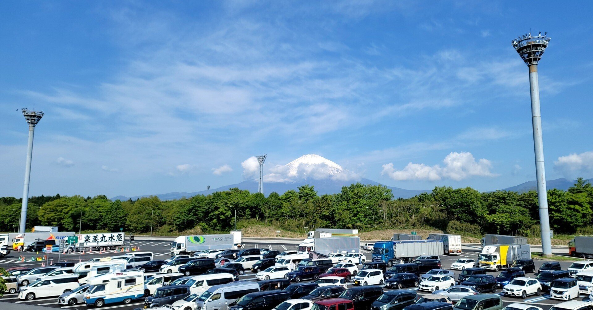 車中泊で 桜 と日本一周 オマケ編 Saで最後の車中泊 帰路へ 地球へ途中下車夫婦 根津眞澄 妻 オット Note