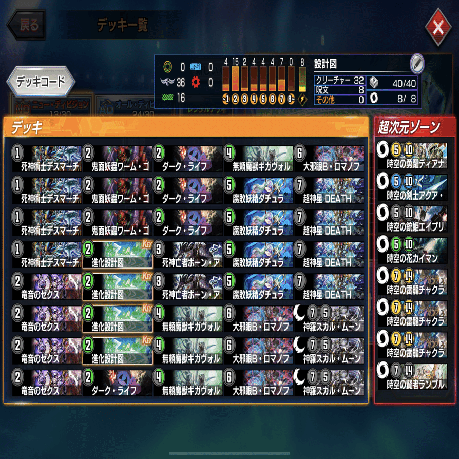 デュエプレ】設計図型Bロマノフ【ND最終27位】｜ふ〜りん