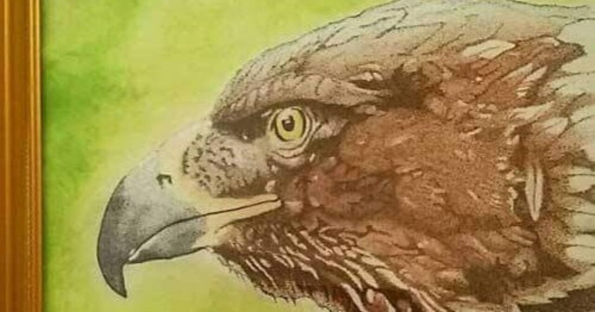 デジタルかアナログか中学時代に描いた点描画｜Dot Dinos