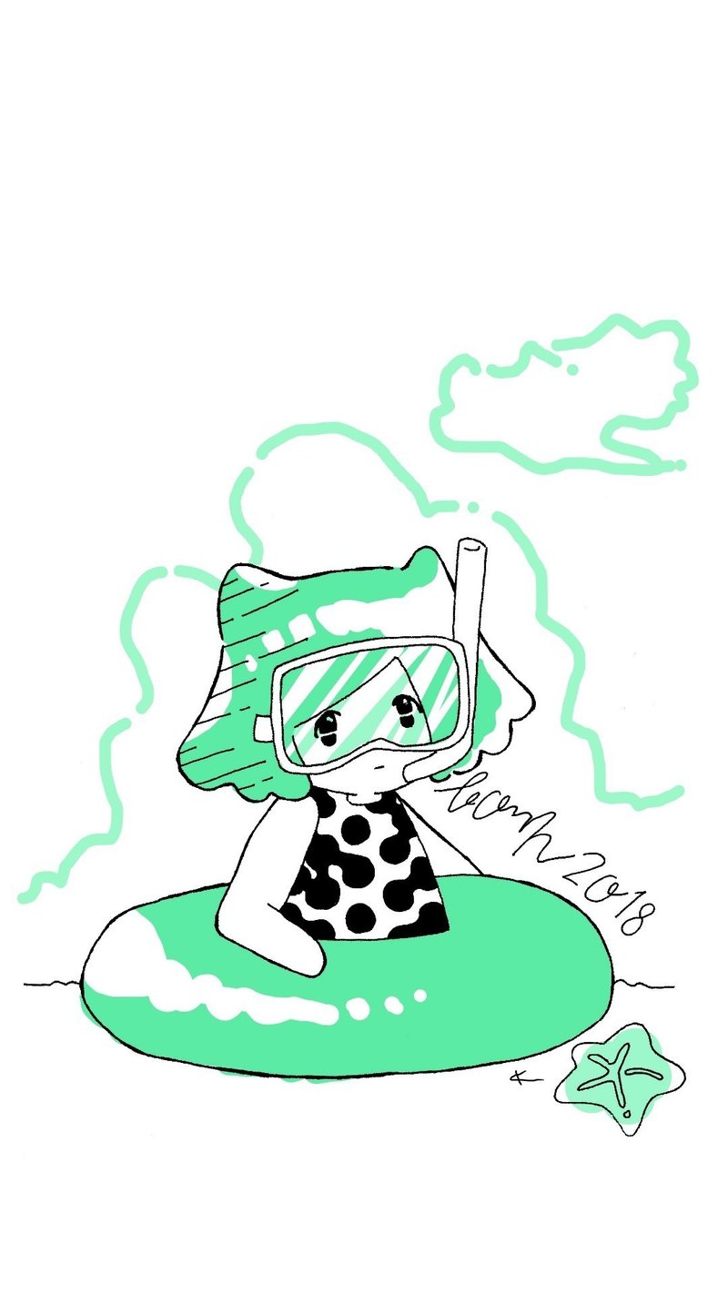 Alone With Summer 待ち受けアート ボーンフェスweek Born ウェブマガジン Note